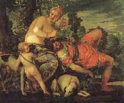 VERONESE (Paolo Caliari) Venus and Adonis Sweden oil painting artist